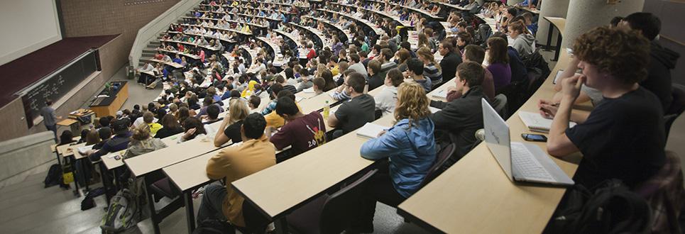 Large lecture classroom